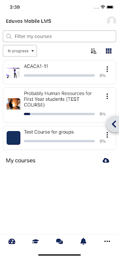Eduvos LMS App Screen 3