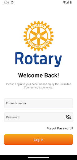 Rotary Business App Screen 2