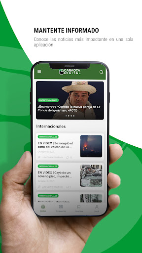 Android application Caraota Digital screenshort
