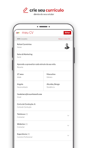 emprego.co.ao Screen 3