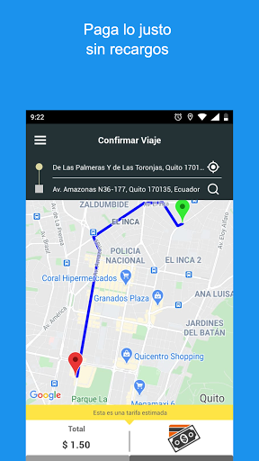 TUTAXI Quito Screen 2