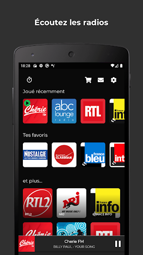 Android application Radio France - Online screenshort