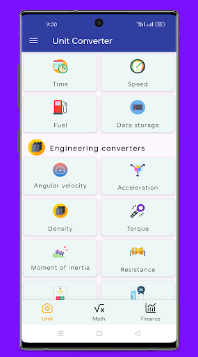 Aperçu de l'application