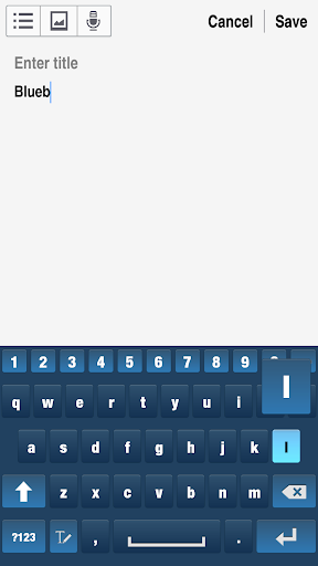 Android application A.I. BlueBlink Theme screenshort