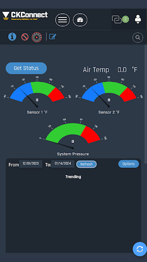 Android application CKConnect screenshort