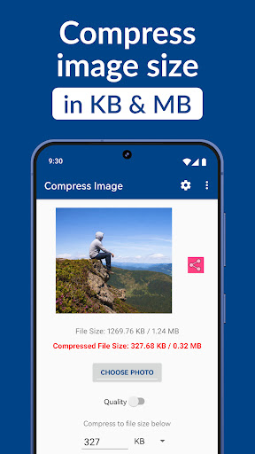 Compress Image Size In kb & mb screenshot 3