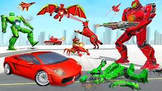 Wild Jackal Robot Bike Games - Screenshot 1