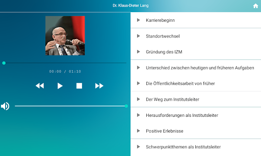 IZM Institutsleiter Interviews Screen 3