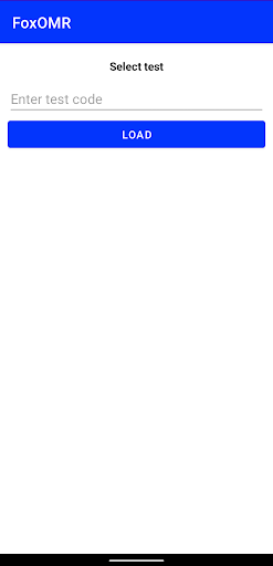 Android application Edofox OMR Scanner screenshort