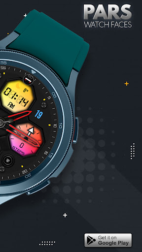 Pars Hitit Hybrid Watch Face