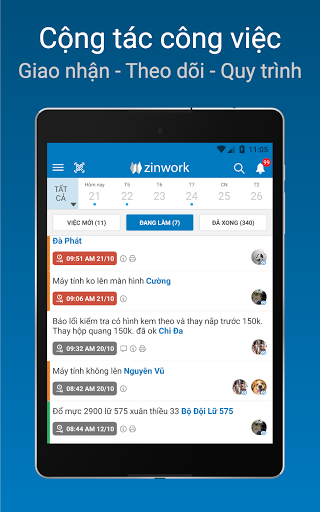 Zinwork - Quản lý công việc