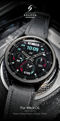 SH036 Watch Face, WearOS watch Screen 2