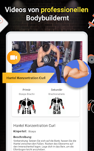 Pro Fitness-Studio Workout (Fitness-Training) Screenshot