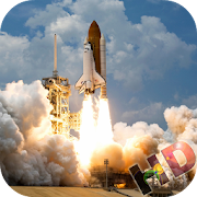 Space Rocket Video Wallpaper