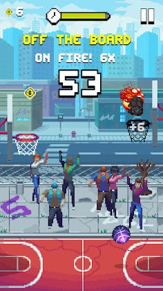 Bouncy Hoops - Screenshot 1