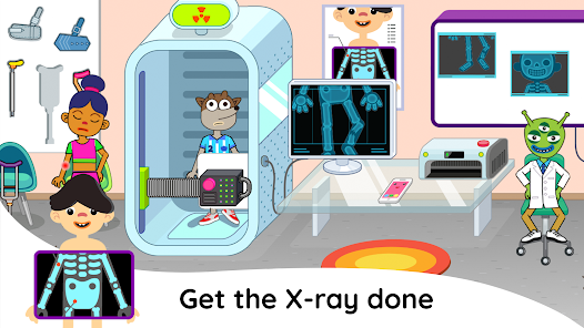 Captura de Pantalla 14 SKIDOS - Hospital Game android