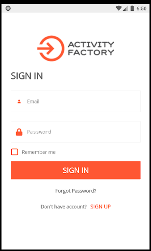Activity Factory Screen 2