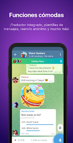 Screenshot 5 Nicegram: AI Chat for Telegram android