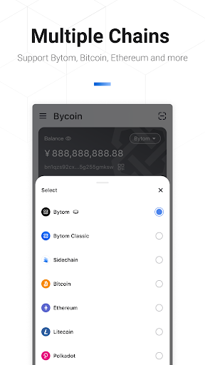 Bycoin:Crypto,Metaverse Wallet Screen 2
