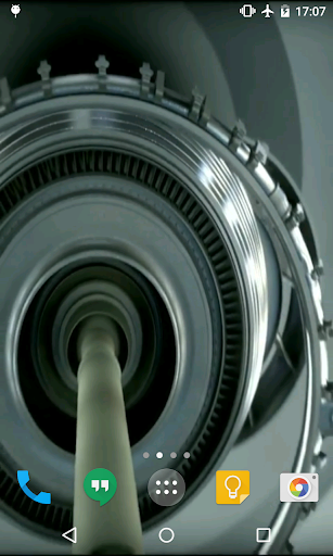 Aircraft Engine Live Wallpaper Screen 3