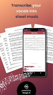 تطبيق Sing2Notes حوّل غنائك إلى نوتة موسيقية 1