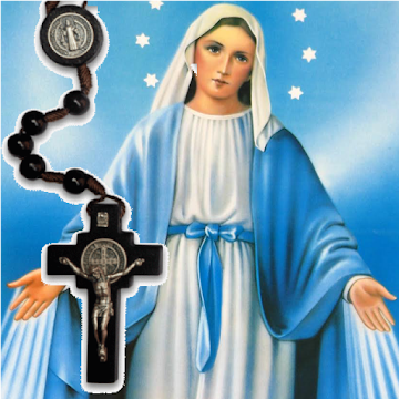 Image 1 Santo Rosário com audio offline inglés android