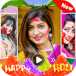 Cover Image of 下载 Holi Video Maker with Music - Happy Holi 1.0.0 APK