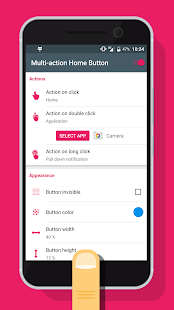 Multi-action Home Button Screenshot