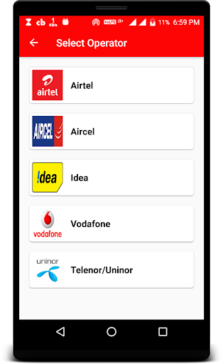 Android application Call History App screenshort