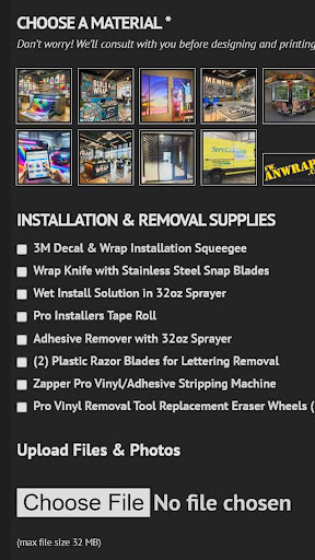 Build A Wrap Screen 2