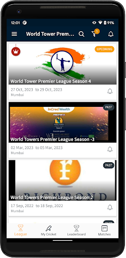 World Tower Premier League Screen 3