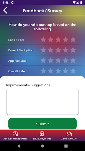MCIAA E Billing System Screen 3