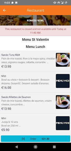Naofood Screen 2