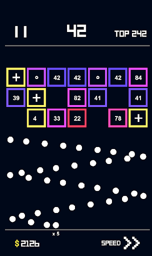 Brick Breaker - Glowing Screen 2