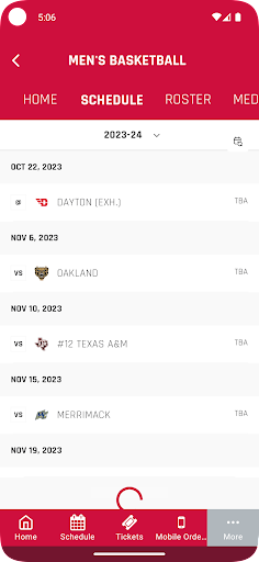 Screenshot of Ohio State Buckeyes