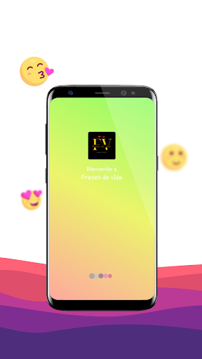 Android application Frases de vida Reflexión y Mot screenshort