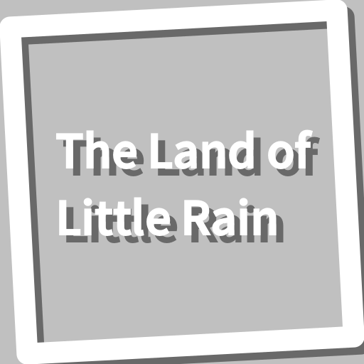 Book, The Land of Little Rain logo