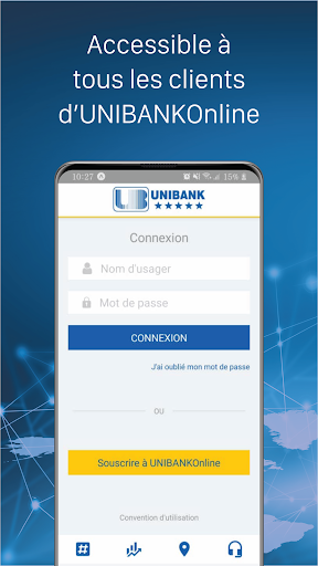 Android application UniMobile screenshort