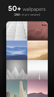 Lines Dark - Icon Pack Screenshot