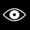 Horror eyes icon