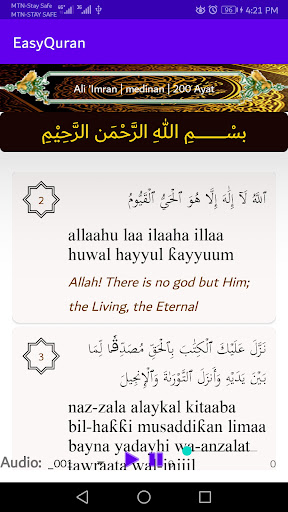 EasyQuran Screen 2