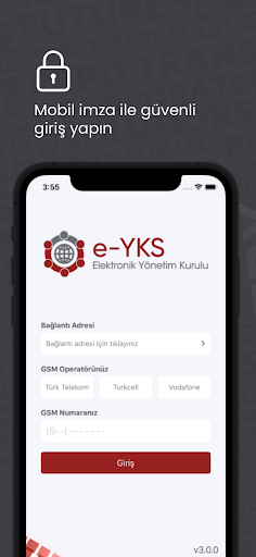 Android application E-YKS screenshort