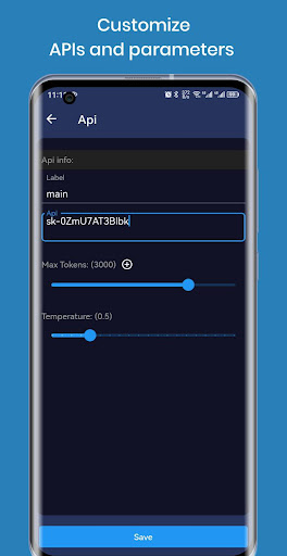 DaChatAI - Token Saving ekran görüntüsü
