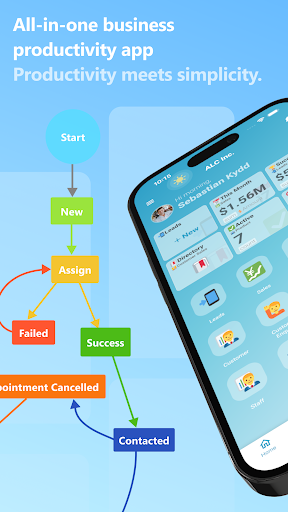 Android application Inistate screenshort