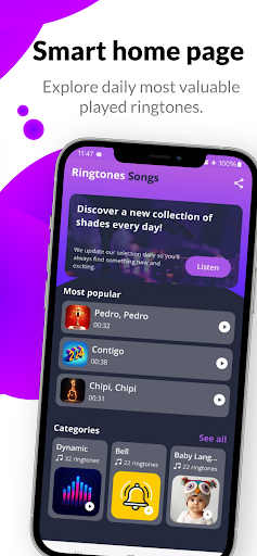 Ringtones Songs Screenshot 3 - AppWisp.com