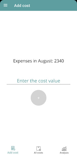 Android application FastCost screenshort