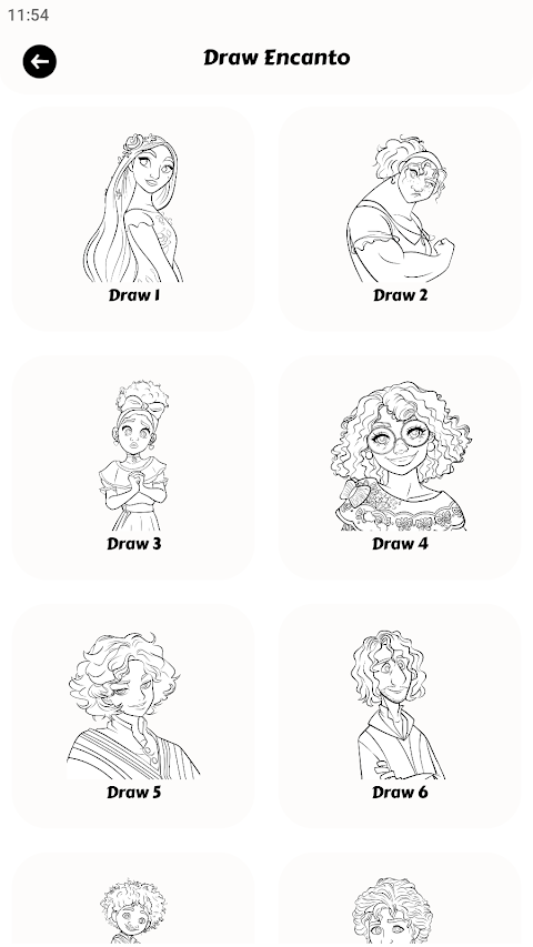 Draw: Encanto Characters Artのおすすめ画像1