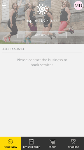 Android application Inspired by Fitness screenshort