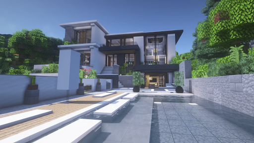 Modern House Map for Minecraft