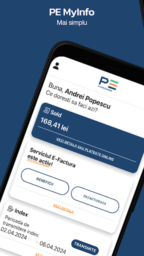 Android application PE MyInfo (fosta My CEZ) screenshort